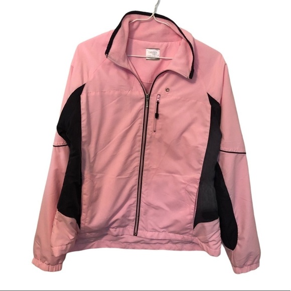 Danskin Pink Jacket with Gray accents. - Picture 1 of 4